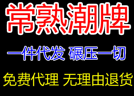 常熟潮牌一件代发碾压一切免费代理